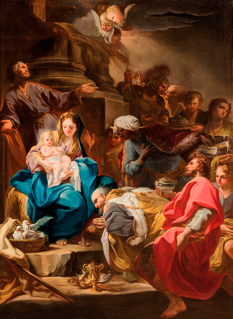 La adoración de los magos