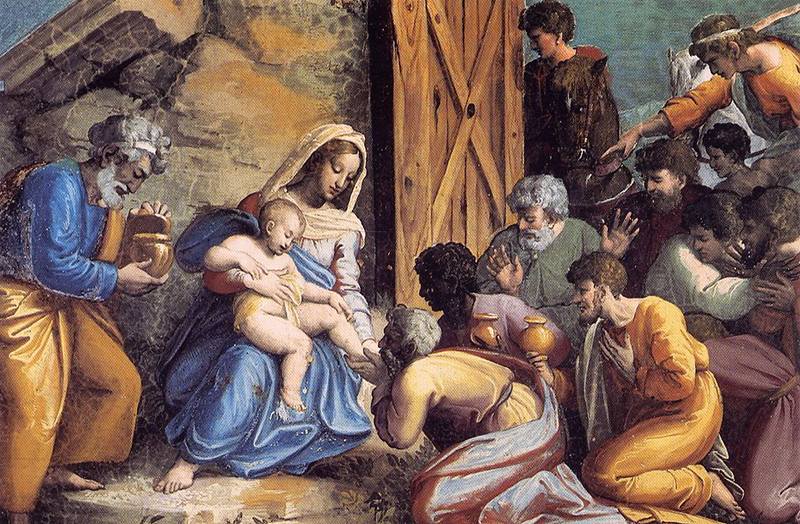 La adoración de los magos