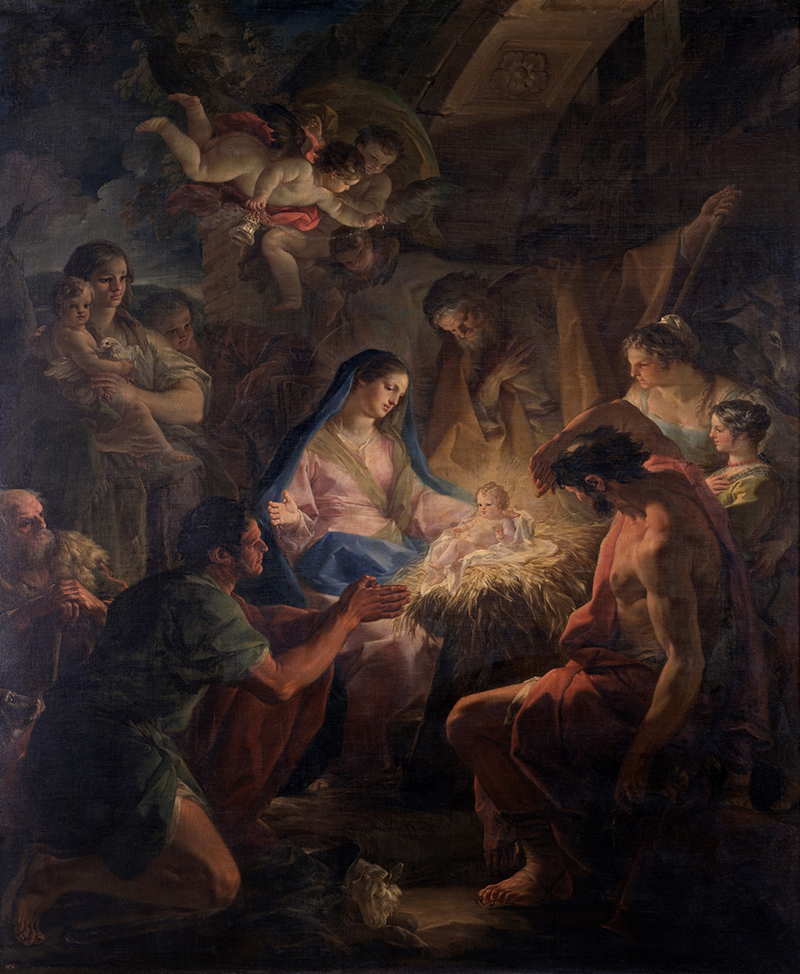 La adoración de los pastores