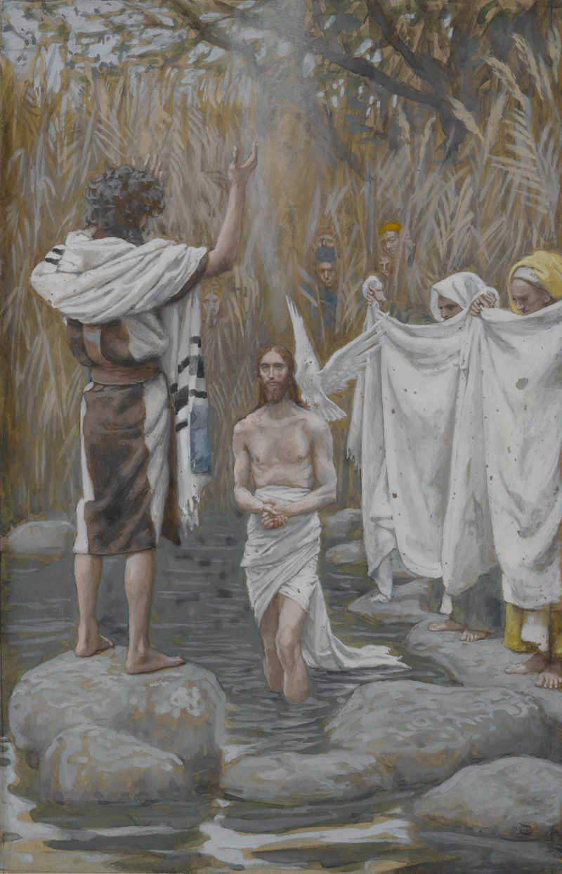 El bautismo de Jesús