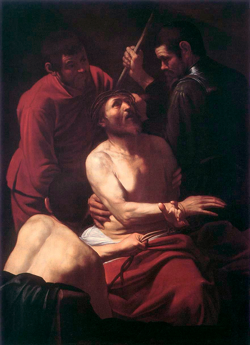 Cristo coronado con espinas