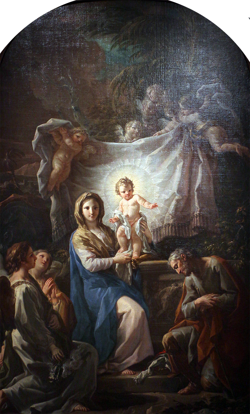 Descanso en la huida a Egipto