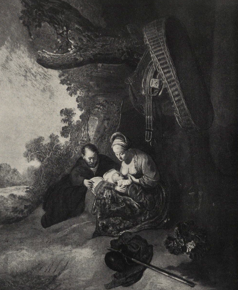 Descanso en la huida a Egipto