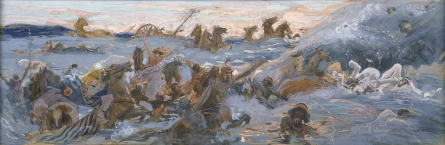 Destrucción de los egipcios Destrucción de los egipcios