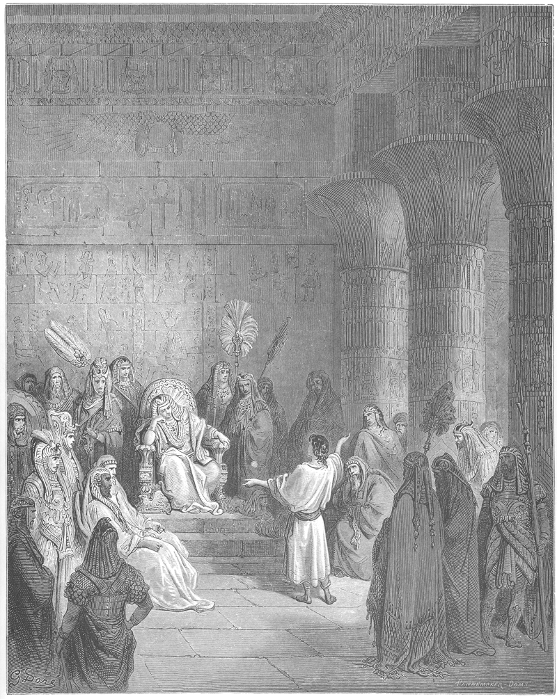 José interpreta el sueño del faraón José interpreta el sueño del faraón