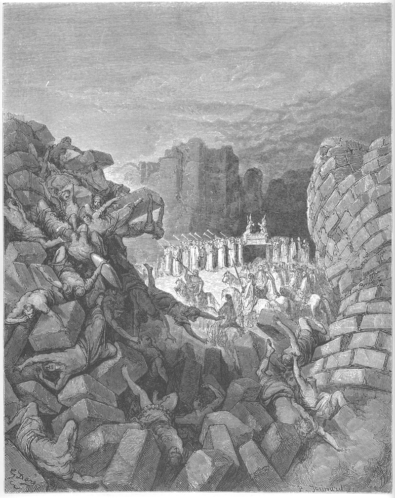 Los muros de Jericó caen Los muros de Jericó caen