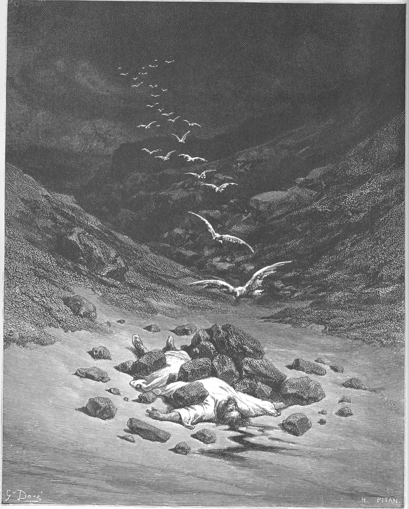 Acán es apedreado Acán es apedreado