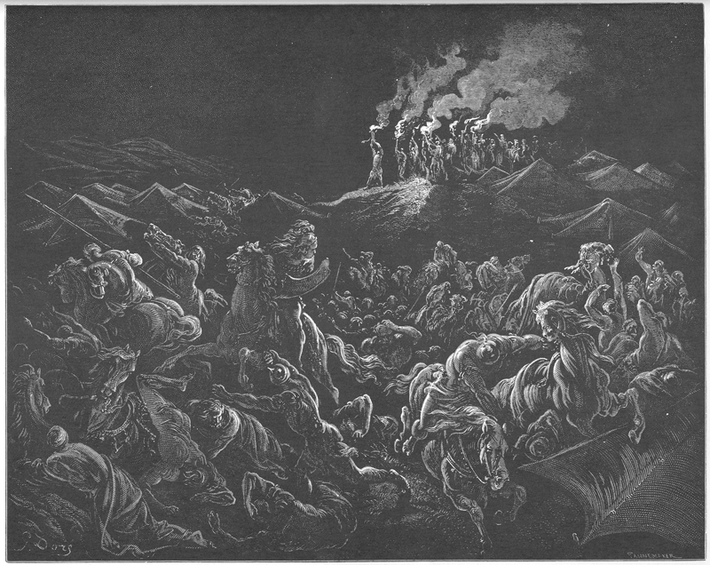 Derrota de los madianitas