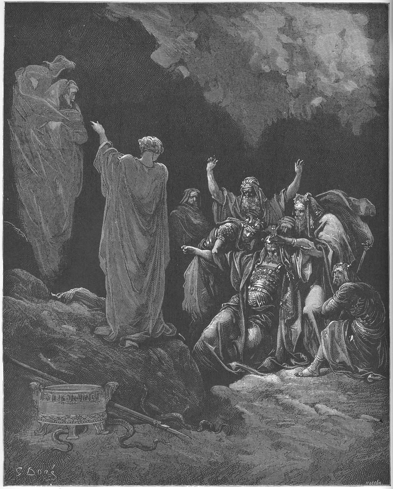 Saúl y la adivina de Endor