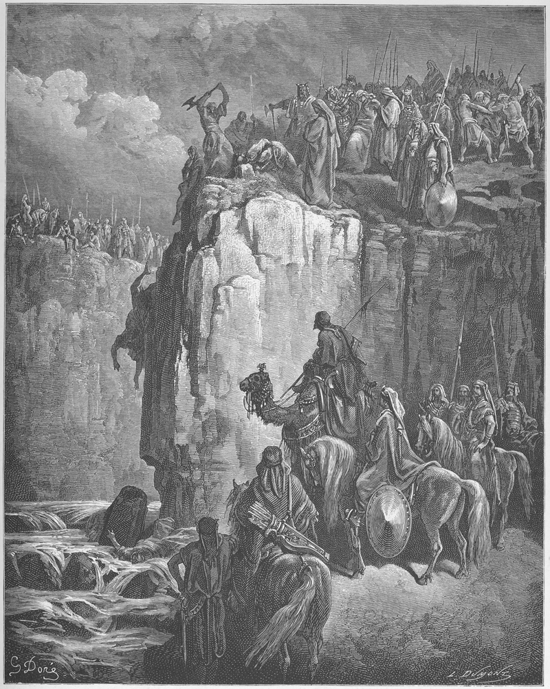 Los profetas de Baal son sacrificados Los profetas de Baal son sacrificados