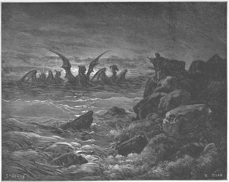 Visión de las cuatro bestias Visión de las cuatro bestias