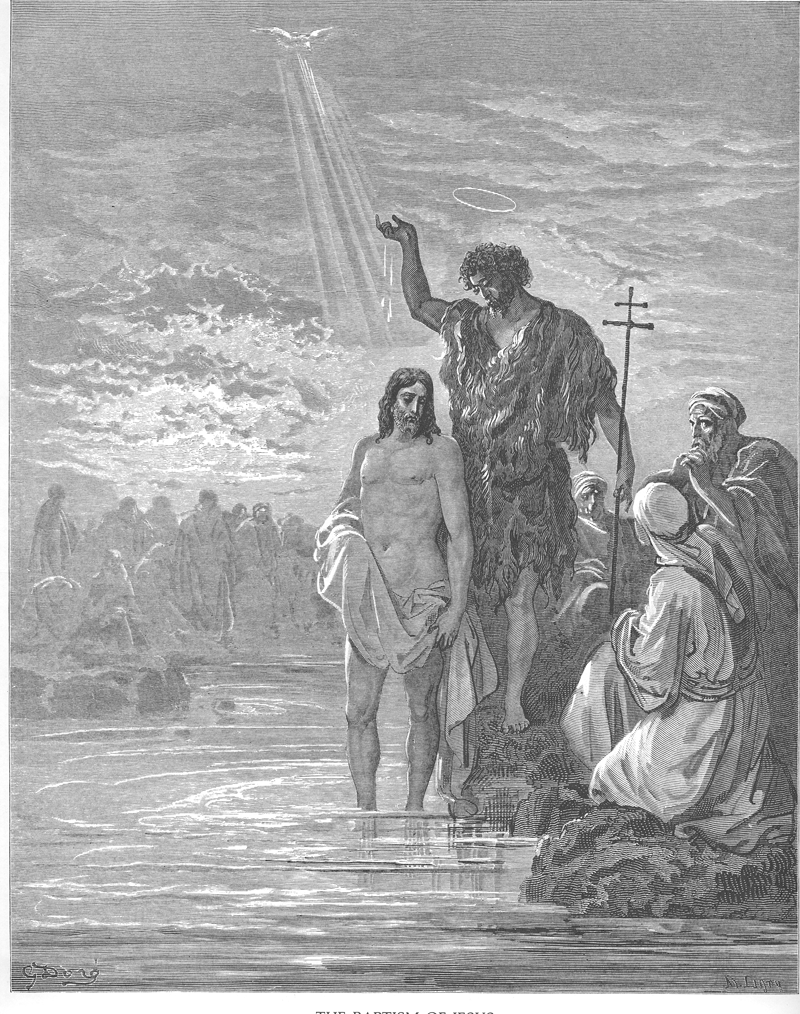 El bautismo de Jesús