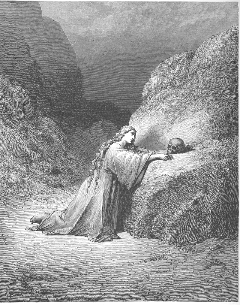 Una mujer pecadora se arrepiente