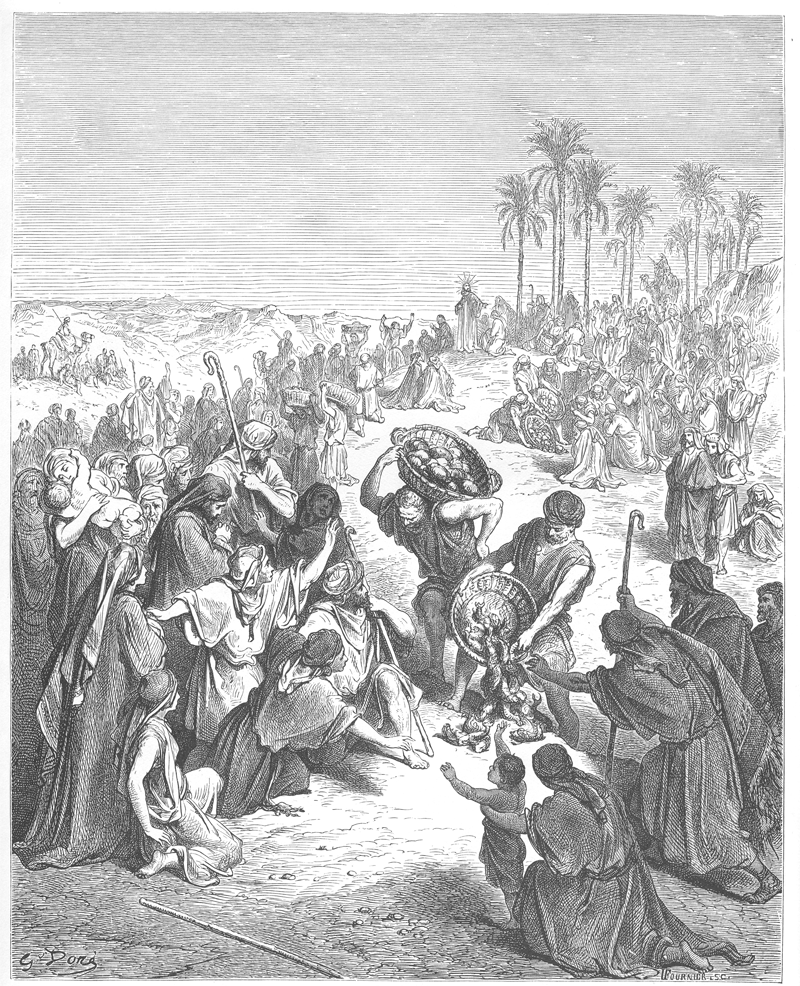 Alimentación de los cinco mil