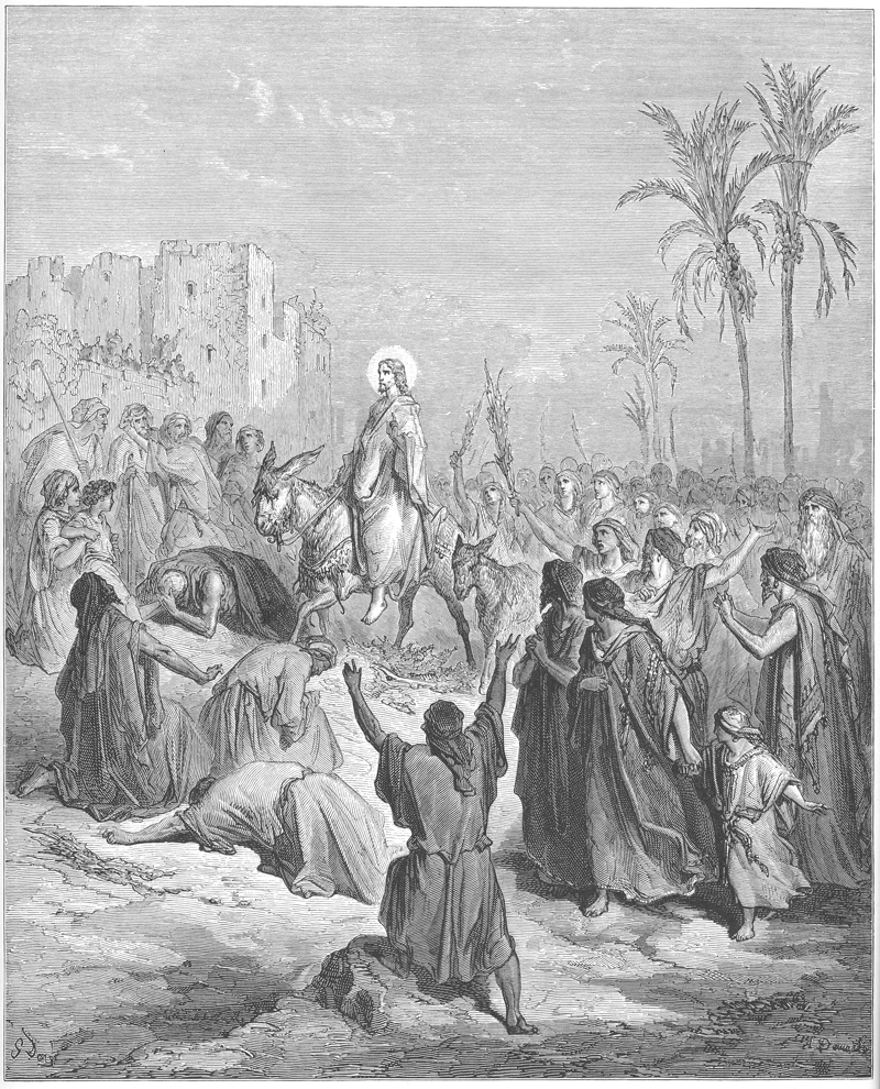 Entrada de Jesús en Jerusalén