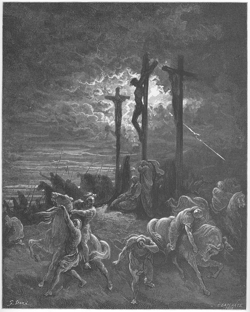 Oscuridad en la crucifixión