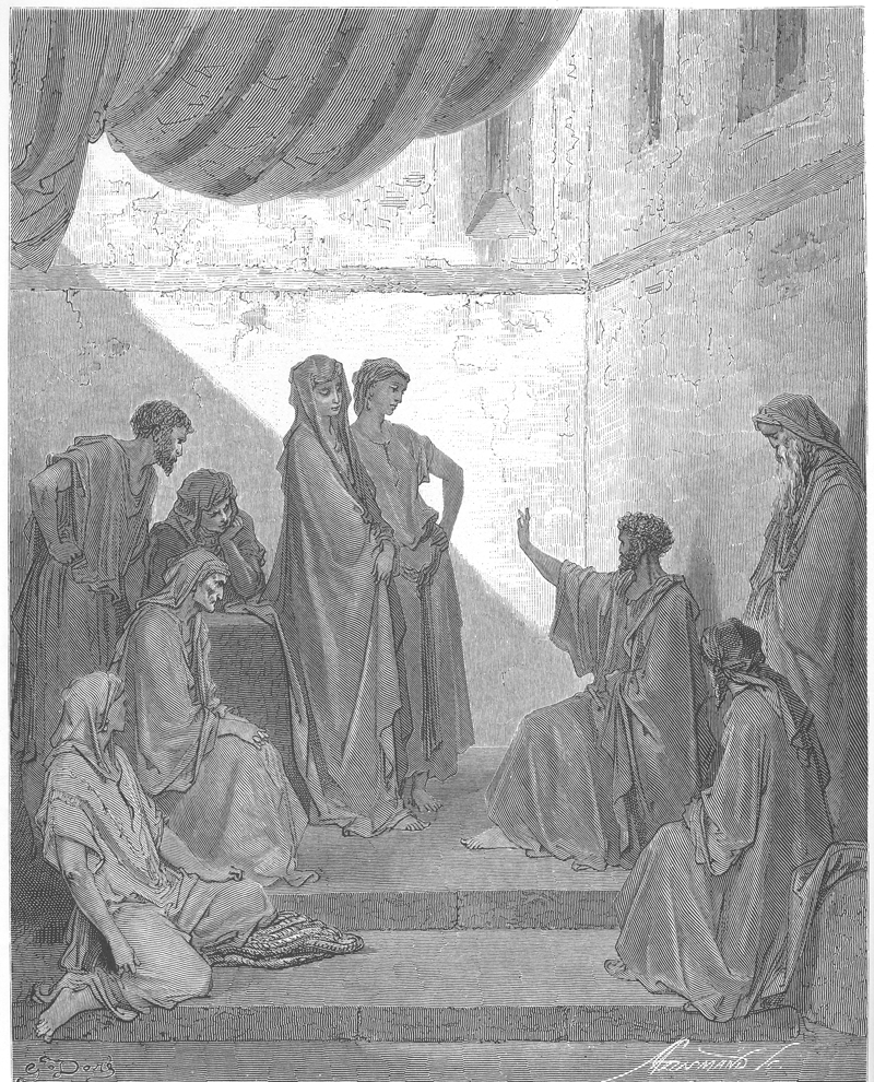 Pedro en casa de Cornelio