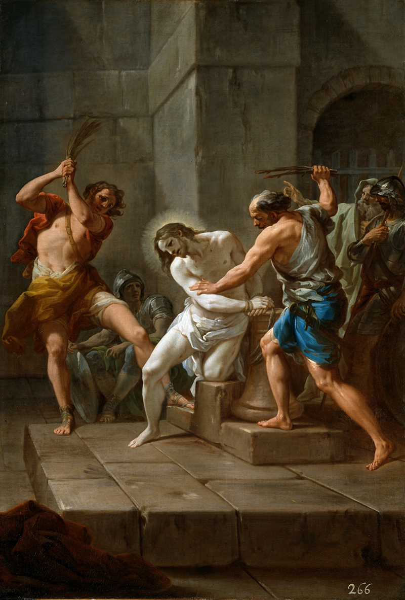 La flagelación de Cristo