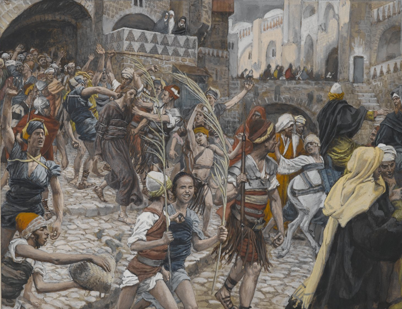 Jesús llevado de Caifás a Pilato