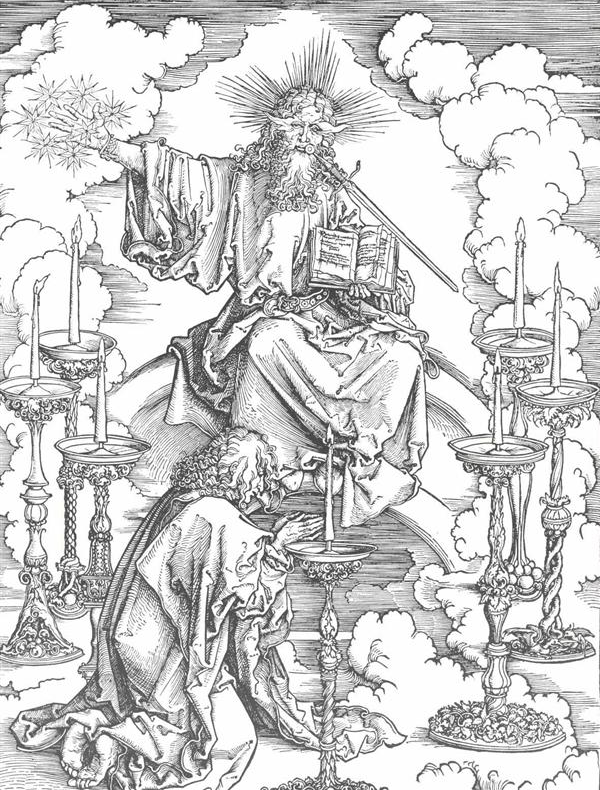 La visión de Juan de los siete candelabros La visión de Juan de los siete candelabros