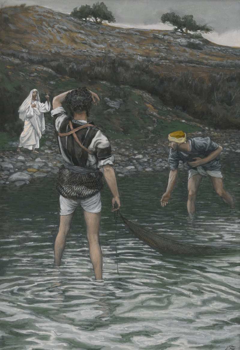 Llamamiento de Pedro y Andrés Llamamiento de Pedro y Andrés