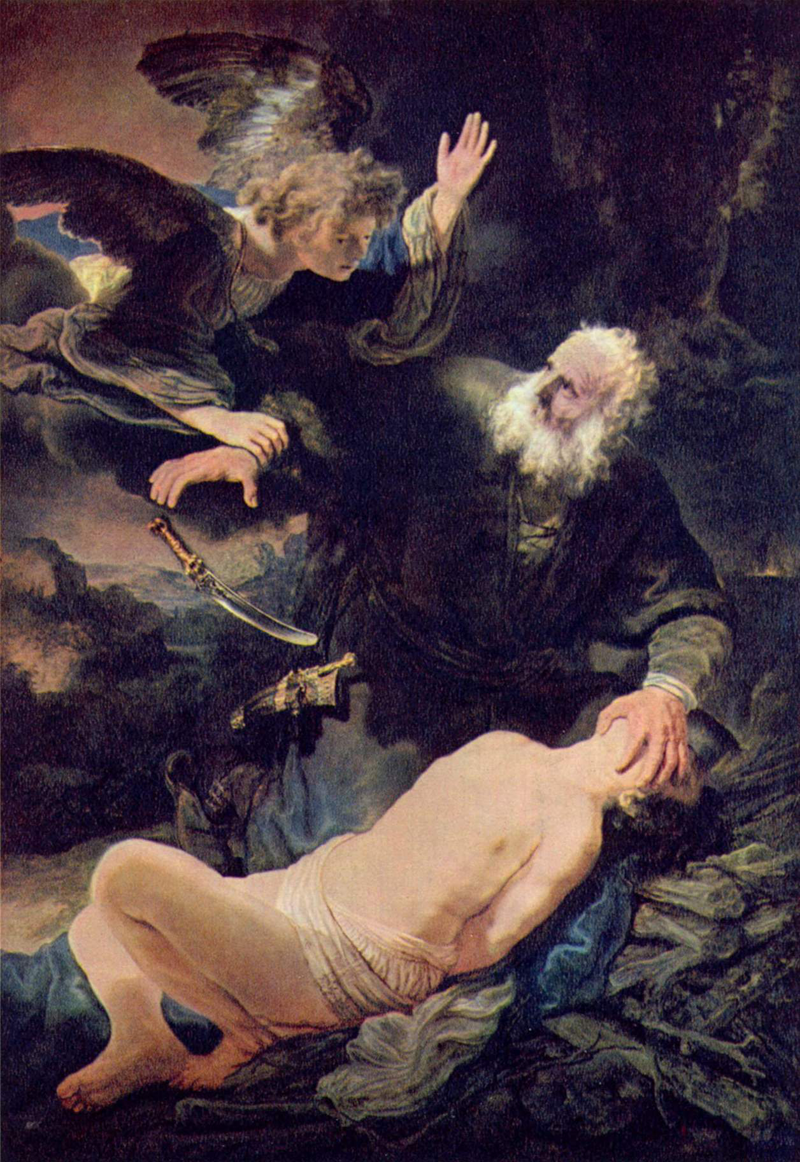 El sacrificio de Abraham