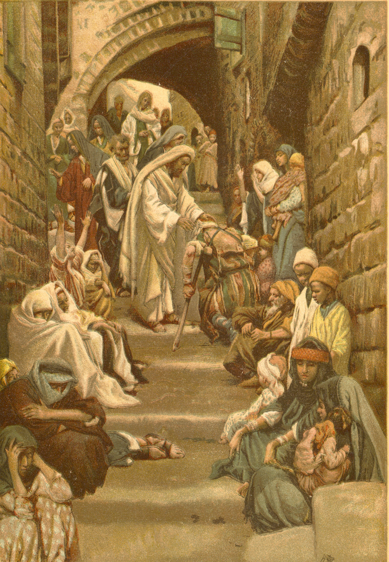 Traen enfermos a Jesús