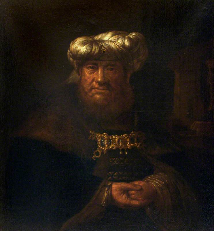 El rey Uzías leproso