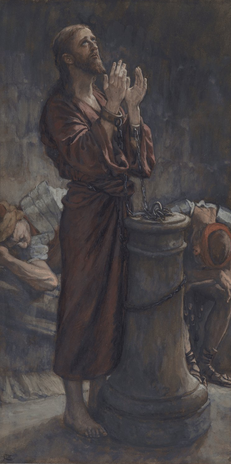 Jesús en prisión el viernes santo