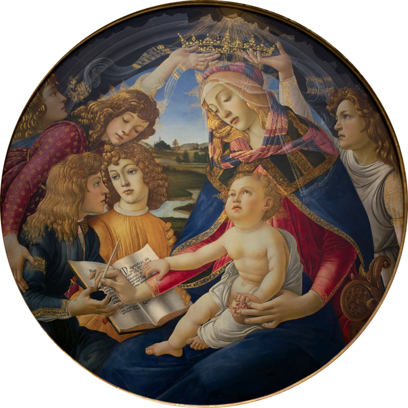 La virgen del Magnificat