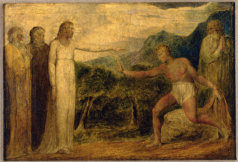 El ciego Bartimeo recibe la vista