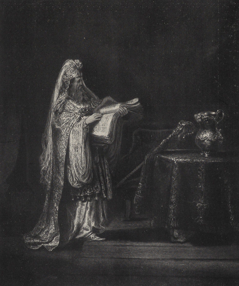 Zacarías en el templo