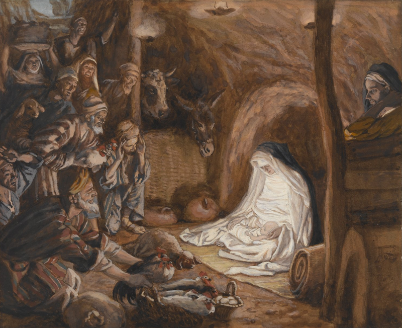 La adoración de los pastores