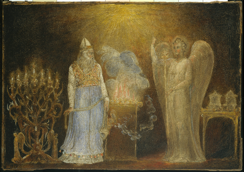 El ángel se aparece a Zacarías