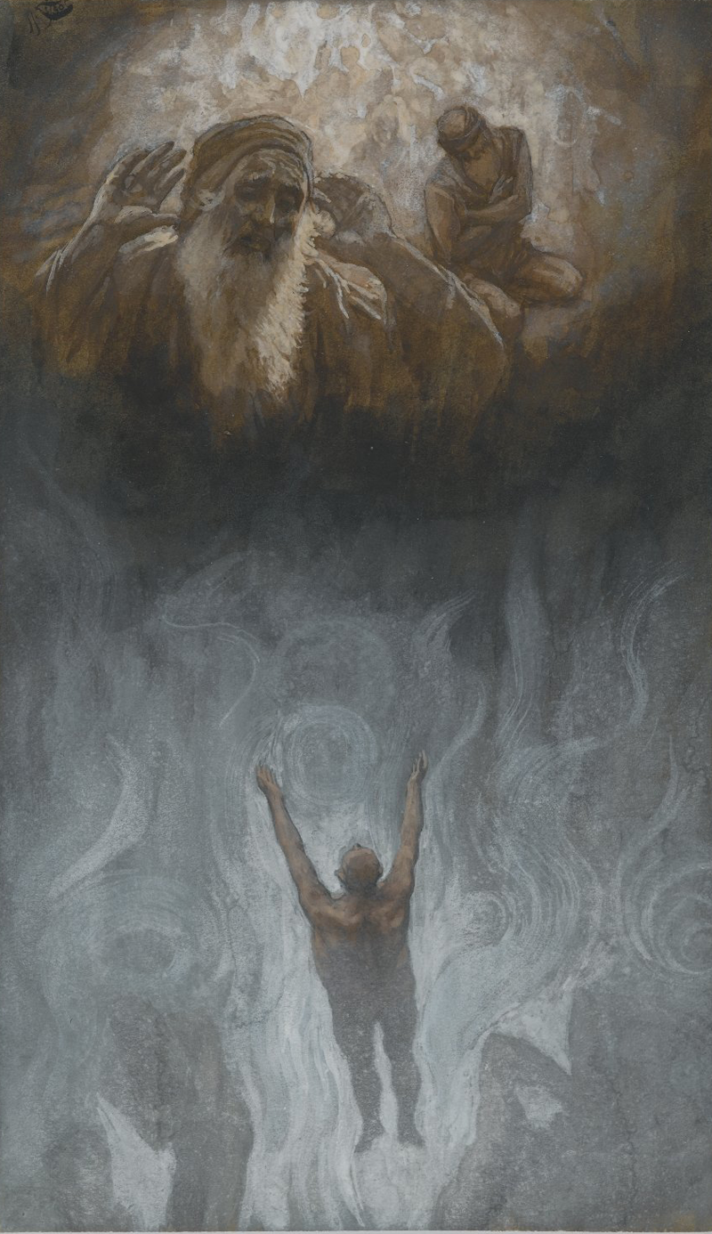 El hombre rico en el infierno