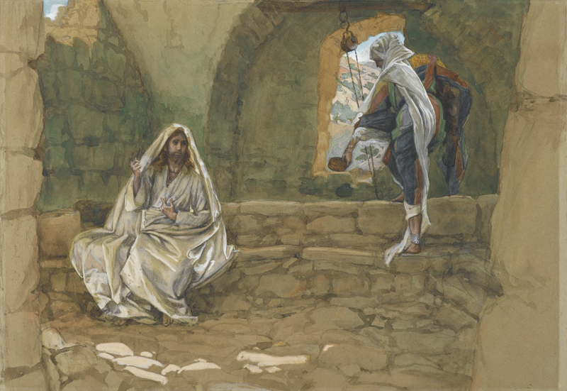 La samaritana en el pozo