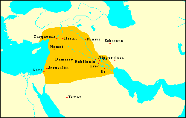 Imperio neo-babilónico o caldeo (625-539)