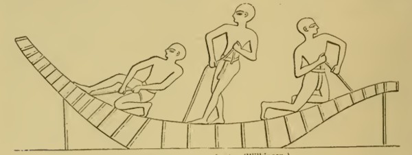 Fabricación de un barco de papiro (Wilkinson)