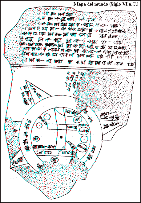 Mapa babilónico del mundo