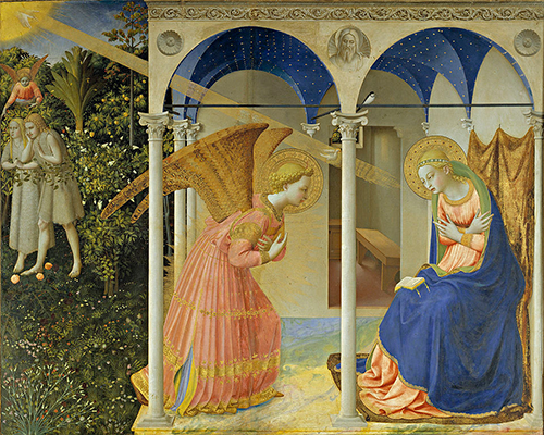 La anunciación de Fra Angelico