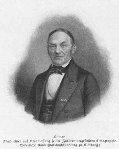 VILMAR, AUGUST FRIEDRICH CHRISTIAN (1800-1868)