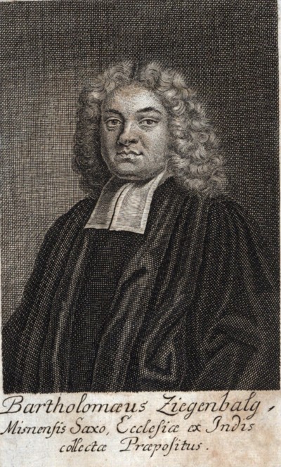 ZIEGENBALG, BARTHOLOMÄUS (1683-1719)