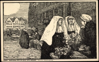 Beguinas en el mercado