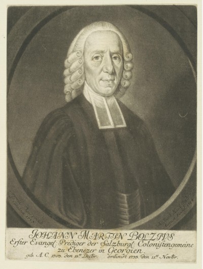BOLTZIUS, JOHANN MARTIN (1703-1765)