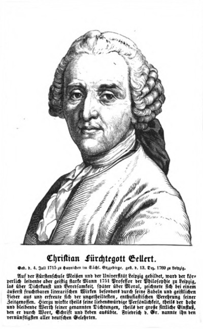 GELLERT, CHRISTIAN FÜRCHTEGOTT (1715-1769)
