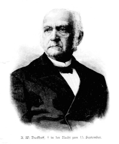 DIECKHOFF, AUGUST WILHELM (1823-1894)