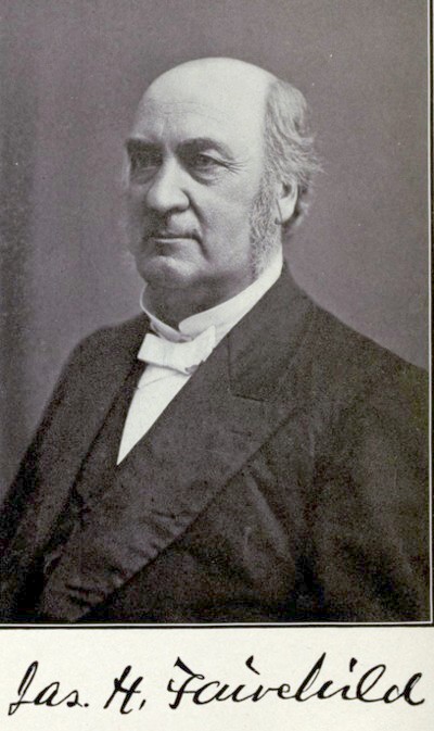 FAIRCHILD, JAMES HARRIS (1817-1902)