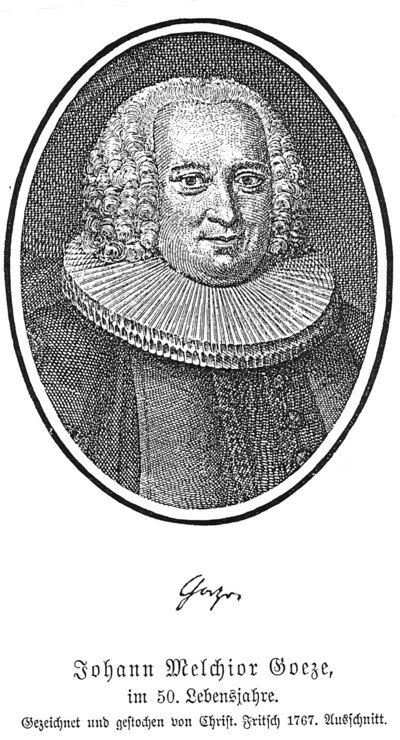 GOEZE, JOHAN MELCHIOR (1717-1786)