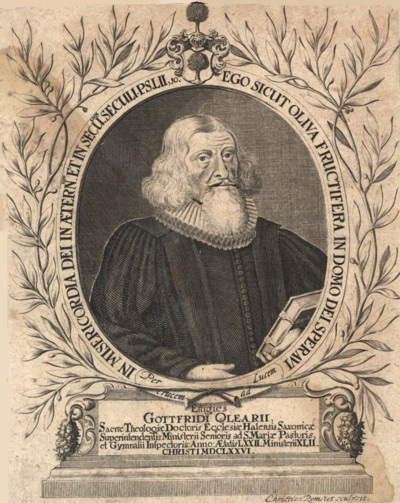 OLEARIUS, GOTTFRIED (1605-1685)