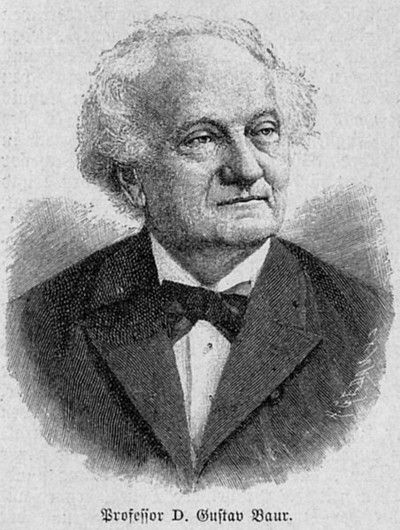 BAUR, GUSTAV ADOLF LUDWIG (1816-1889)